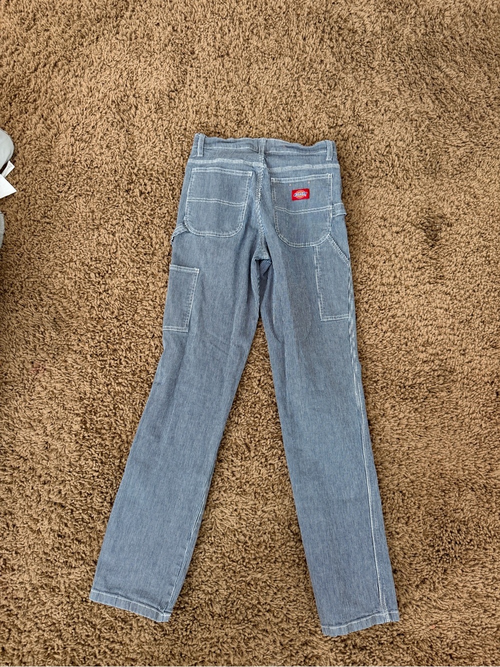 Dickies Light Blue Straight-Leg Work Jeans - Picture 2 of 3